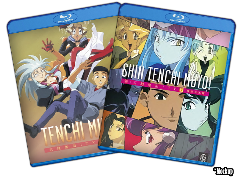 Tenchi Universe and Tenchi in Tokyo are coming to blu-ray!